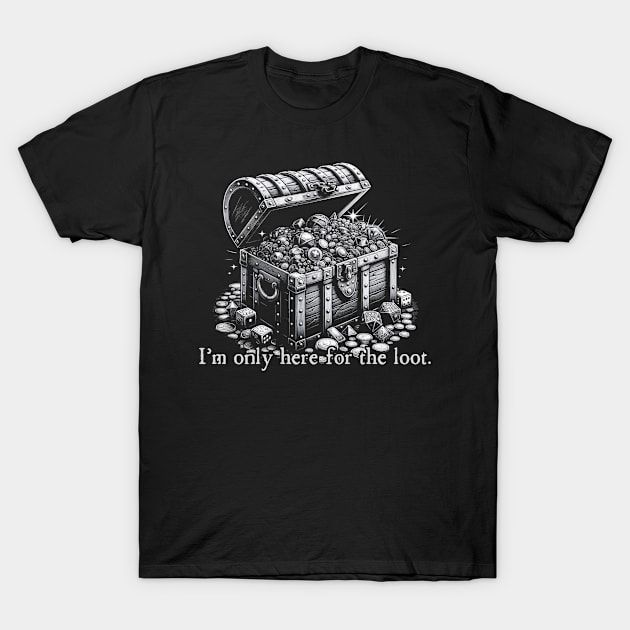 Treasure Chest T-Shirt by OddlyNoir